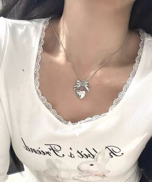 LAC-VERT（ラック・ヴェール）の「リボンチャームネックレスアソート（ネックレス・レディース・その他2/その他1・FREE）」の11枚目の写真