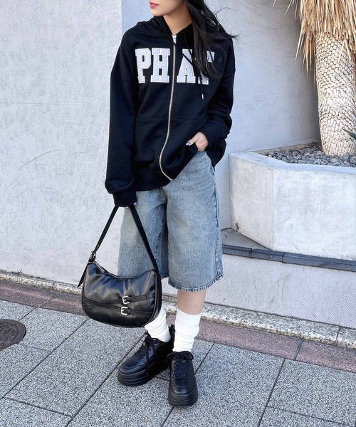 INGNI(イング)の「デニムハーフパンツ(デニムパンツ・レディース・ブルー系その他4/ブルー系その他/グレー/ブルー系その他6/ブルー系6・M)」の21枚目の写真