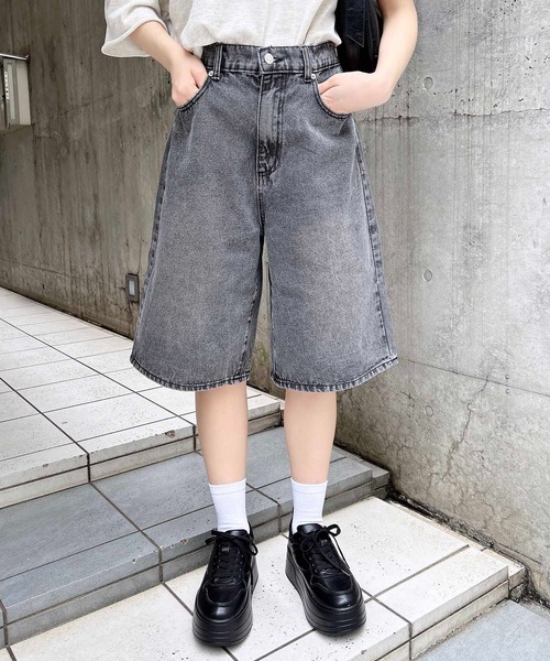 セール】デニムハーフパンツ（デニムパンツ）｜INGNI（イング