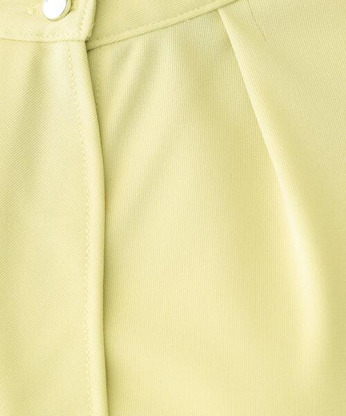 DRESKIP（ドレスキップ）の「【洗える/S-LL/洗濯後しわになりにくい】ブラウス見えボウタイ風トップス（Tシャツ/カットソー・レディース・オフホワイト/ライトグリーン/ベージュ・04/01/02/03）」の11枚目の写真