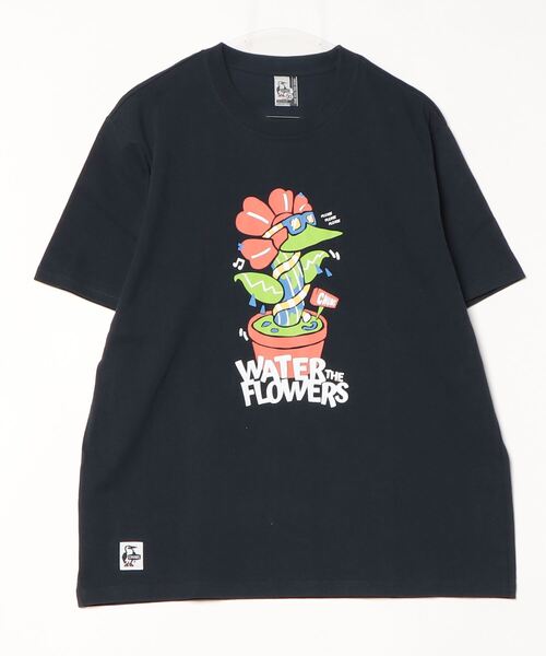 セール】【CHUMS】 Anti-Bug Water the Flowers T-Shirt