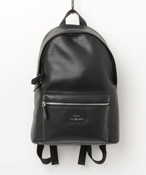 ペブルド レザー バックパック（バックパック/リュック）｜POLO