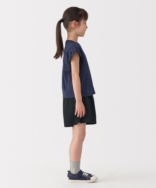 無印良品(ムジルシリョウヒン)の「キッズ 乾きやすいUVカットキュロット(その他パンツ・キッズ・ブラック/ベージュ/ラベンダー・110/120/130/140/150)」の5枚目の写真