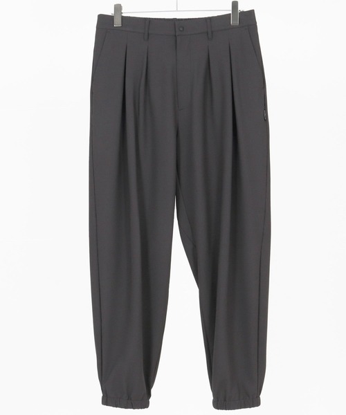 ADAM PATEK(アダムパテック)の「mp13328-ripple tuck relax pants タックパンツ(その他パンツ・メンズ・ブラック/チャコール・2/1)」の21枚目の写真