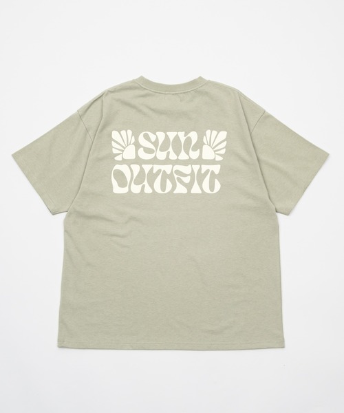 セール】moeka - SUNOUTFIT ショート&オーバーロゴTシャツ made
