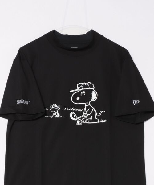 ニューエラゴルフ 半袖Tシャツ ピーナッツスヌーピーコラボ