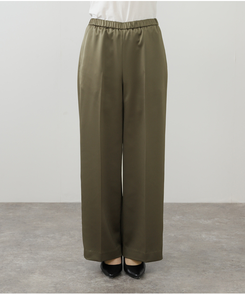 セール】サテンプルオンパンツ（その他パンツ）｜AP STUDIO（エーピー  
