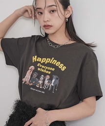 miette | dogプリントTシャツ(Tシャツ/カットソー)