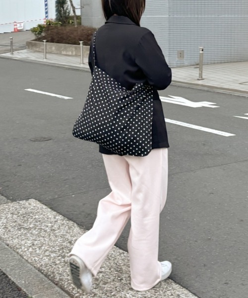 Birthday room（バースデイルーム）の「ドットショルダーBAG/dot shoulder bag（ショルダーバッグ・レディース・ブラック/アイボリー・FREE）」の13枚目の写真