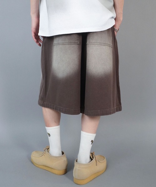 SPINNS（スピンズ）の「ヴィンテージライクダブルニーハーフパンツ（その他パンツ・メンズ・ベージュ/ブラウン/ブラック・L/M/XL）」の17枚目の写真