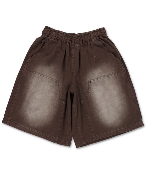 SPINNS（スピンズ）の「ヴィンテージライクダブルニーハーフパンツ（その他パンツ・メンズ・ベージュ/ブラウン/ブラック・L/M/XL）」の19枚目の写真