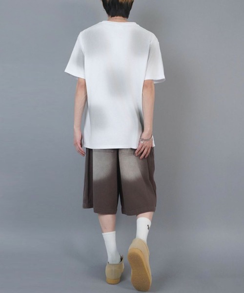 SPINNS（スピンズ）の「ヴィンテージライクダブルニーハーフパンツ（その他パンツ・メンズ・ベージュ/ブラウン/ブラック・L/M/XL）」の7枚目の写真