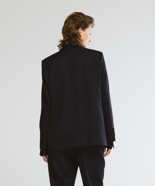 CINOH（チノ）の「シングルジャケット（テーラードジャケット・レディース・ネイビー・38/36）」の2枚目の写真