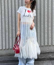 FOREVER 21 | 【2025SS】チュールキャミワンピース(ワンピース)