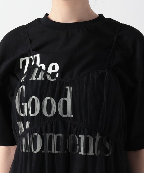 FOREVER 21（フォーエバー トゥエンティーワン）の「【2025SS】チュールキャミワンピース（ワンピース・レディース・グレー/ナチュラル/ブラック・FREE）」の21枚目の写真