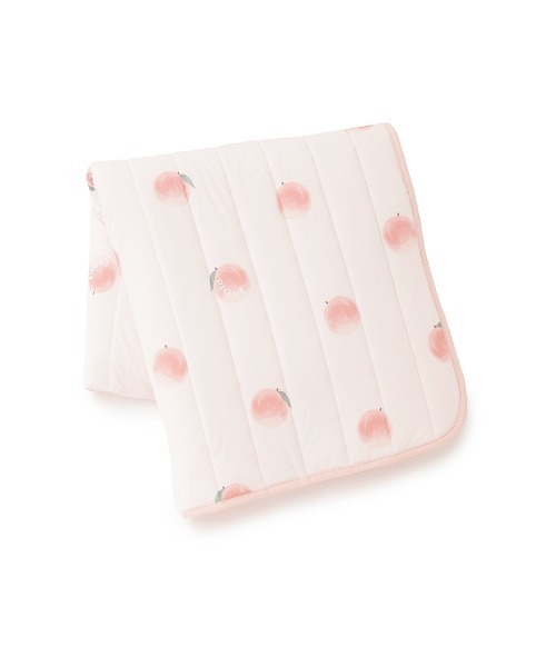 新品　ジェラートピケ　冷感パット　敷パット　アイスキルト　ダブル　ピンク ジェラートピケ gelato pique 【Sleep】接触冷感フルーツ柄敷
