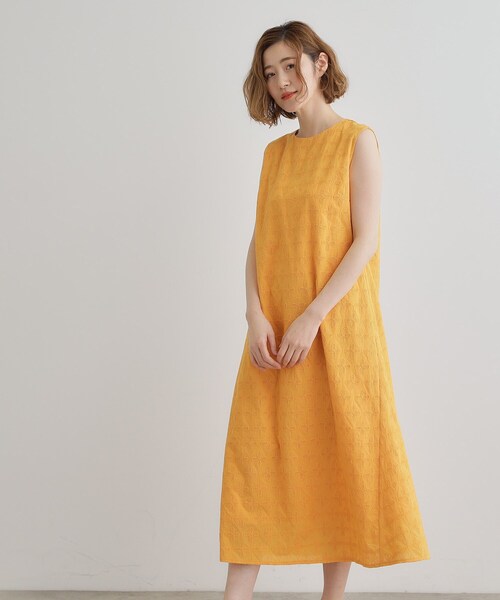 grove（グローブ）の「【一枚で華やか】エンブロイダリーレースワンピース（ワンピース・レディース・ブラック/ブルー/ライトオレンジ系・02/03/01/04/05）」の10枚目の写真