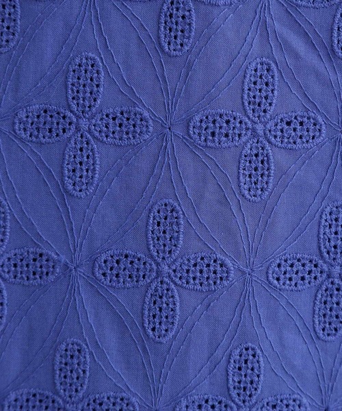 grove（グローブ）の「【一枚で華やか】エンブロイダリーレースワンピース（ワンピース・レディース・ブラック/ブルー/ライトオレンジ系・02/03/01/04/05）」の16枚目の写真