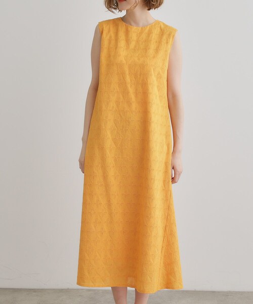 grove（グローブ）の「【一枚で華やか】エンブロイダリーレースワンピース（ワンピース・レディース・ブラック/ブルー/ライトオレンジ系・02/03/01/04/05）」の17枚目の写真