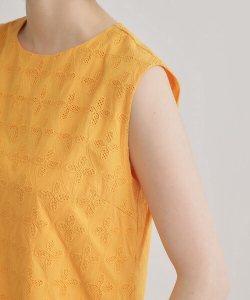 grove（グローブ）の「【一枚で華やか】エンブロイダリーレースワンピース（ワンピース・レディース・ブラック/ブルー/ライトオレンジ系・02/03/01/04/05）」の22枚目の写真