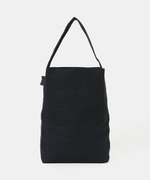 URBAN RESEARCH（アーバンリサーチ）の「Kaan　BUCKET TOTE COTTON（トートバッグ・メンズ・ブラック/ブラック系その他/ナチュラル・FREE）」の2枚目の写真