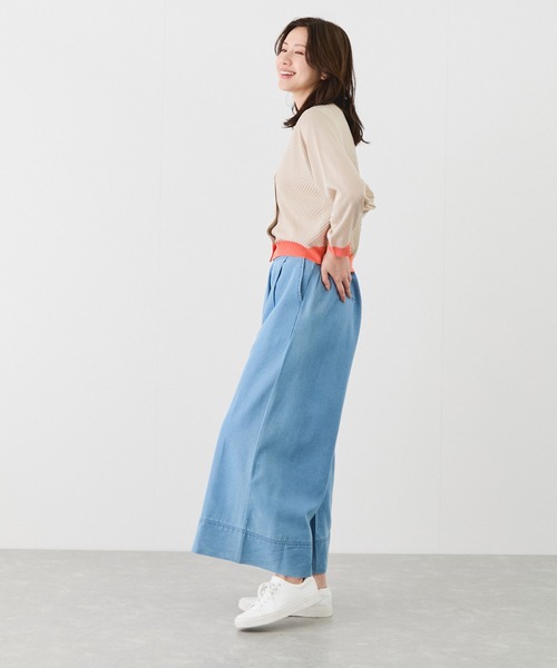Jayro(ジャイロ)の「ライトデニムフレアパンツ(その他パンツ・レディース・ネイビー/ブルー・38)」の7枚目の写真