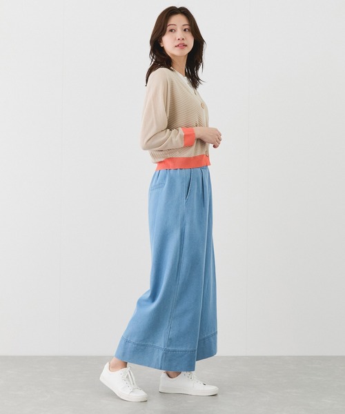 Jayro(ジャイロ)の「ライトデニムフレアパンツ(その他パンツ・レディース・ネイビー/ブルー・38)」の8枚目の写真