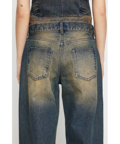 POINT WASH CLASSIC ストレートデニム（デニムパンツ）｜LAGUA