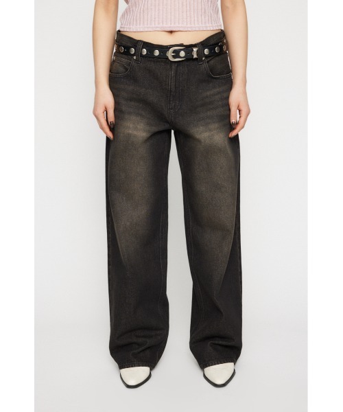 LAGUA GEM POINT WASH CLASSIC ストレートデニム POINT WASH CLASSIC ストレートデニム（デニムパンツ）｜LAGUA