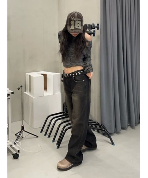 POINT WASH CLASSIC ストレートデニム（デニムパンツ）｜LAGUA