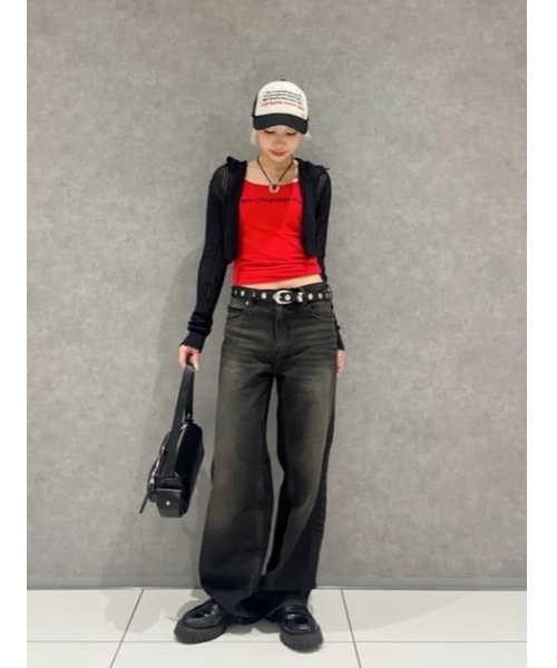 POINT WASH CLASSIC ストレートデニム（デニムパンツ）｜LAGUA
