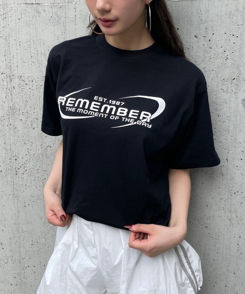 FOREVER 21(フォーエバー トゥエンティーワン)の「【2025SS】スポーツロゴビッグTシャツ(Tシャツ/カットソー・レディース・ホワイト/ブルー/ブラック・FREE)」の3枚目の写真