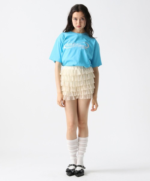 FOREVER 21(フォーエバー トゥエンティーワン)の「【2025SS】スポーツロゴビッグTシャツ(Tシャツ/カットソー・レディース・ホワイト/ブルー/ブラック・FREE)」の5枚目の写真