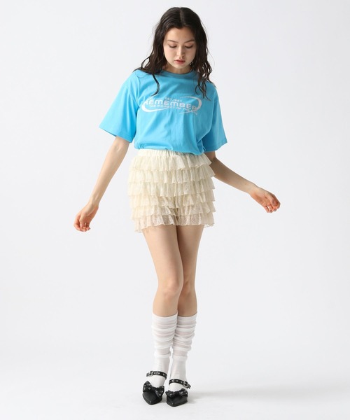 FOREVER 21(フォーエバー トゥエンティーワン)の「【2025SS】スポーツロゴビッグTシャツ(Tシャツ/カットソー・レディース・ホワイト/ブルー/ブラック・FREE)」の6枚目の写真