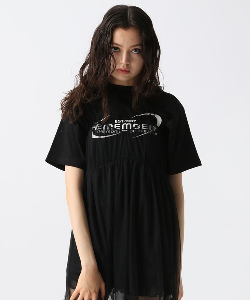 FOREVER 21(フォーエバー トゥエンティーワン)の「【2025SS】スポーツロゴビッグTシャツ(Tシャツ/カットソー・レディース・ホワイト/ブルー/ブラック・FREE)」の19枚目の写真