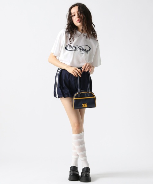 FOREVER 21(フォーエバー トゥエンティーワン)の「【2025SS】スポーツロゴビッグTシャツ(Tシャツ/カットソー・レディース・ホワイト/ブルー/ブラック・FREE)」の11枚目の写真