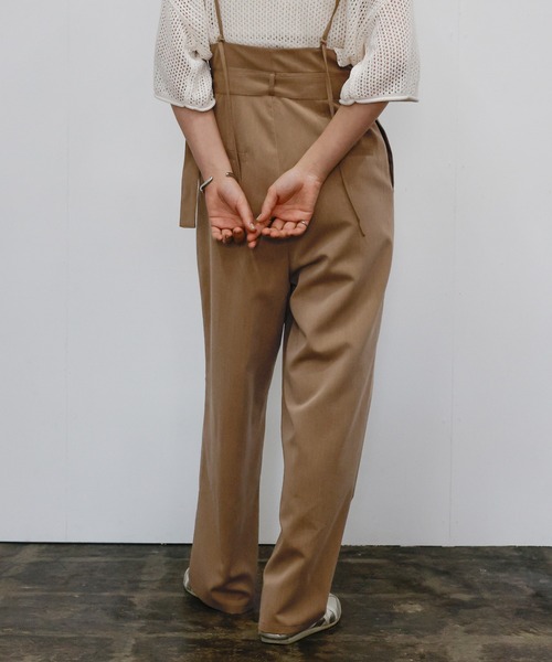 ベルト付きサロペット（サロペット/オーバーオール）｜select MOCA