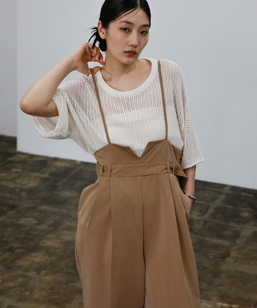 select MOCA（セレクトモカ）の「ベルト付きサロペット（サロペット