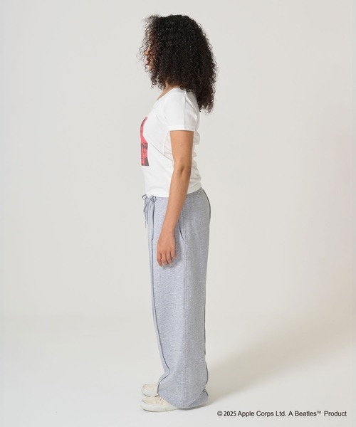 TINA:JOJUN(ティーナジョジュン)の「THE BEATLES オフショルTシャツ TINA:JOJUN(Tシャツ/カットソー・レディース・ピンク/レッド・M)」の10枚目の写真