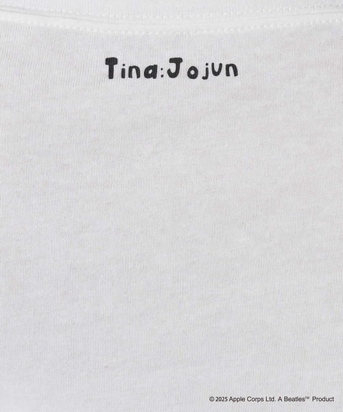 TINA:JOJUN(ティーナジョジュン)の「THE BEATLES オフショルTシャツ TINA:JOJUN(Tシャツ/カットソー・レディース・ピンク/レッド・M)」の17枚目の写真