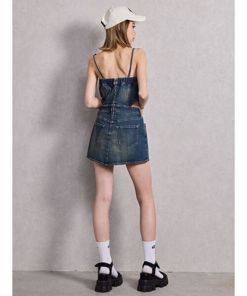 GYDA（ジェイダ）の「GD SOX（ソックス/靴下・レディース・オフホワイト/ブラック/ライム・FREE）」の6枚目の写真