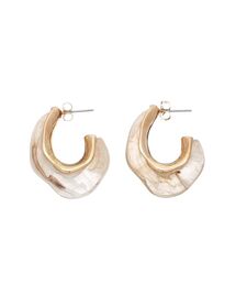 EVRIS（エヴリス）の「COLOR SHELL HOOPピアス（ピアス（両耳用））」