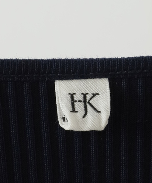 HAKUJI(ハクジ)の「【HAKUJI/ハクジ】Organic cotton asym bra TT:タンクトップ(その他アンダーウェア/インナー・レディース・ホワイト/ネイビー・FREE)」の11枚目の写真