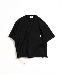 QUICK DRYING ASYMMETRY DRAW CORD TEE / 吸水速乾アシメドローコードT
