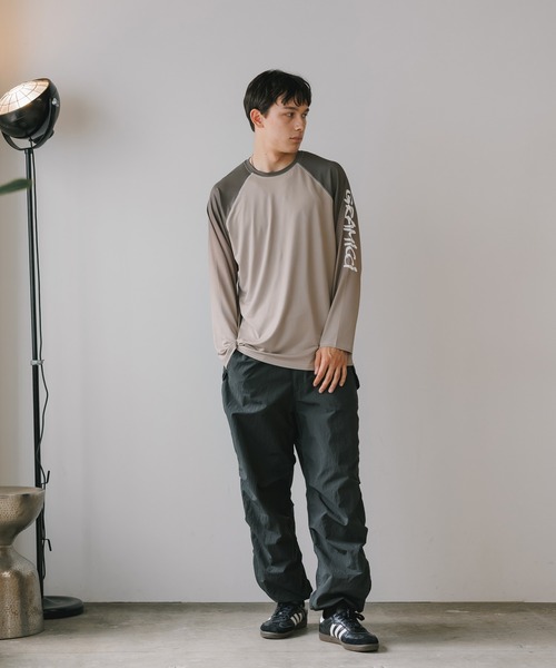 セール】Gramicci/グラミチ UPF- Shield Long Sleeve Top 袖ロゴ