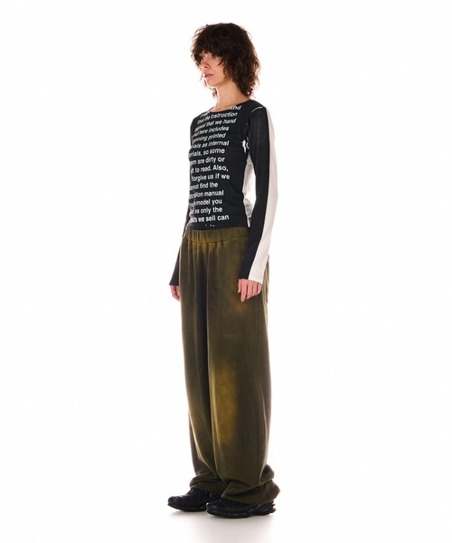 OVERALL PRINT LONG SLEEVE TEE – BEEDEN