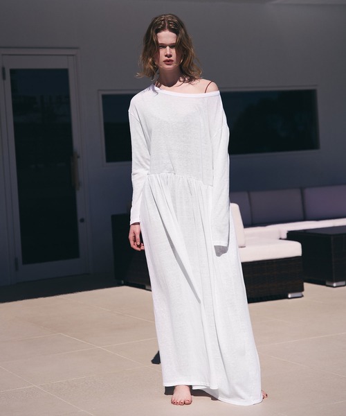 AKTE（アクテ）の「【AKTE × AMPHI】ポートレートネックブラトップ（キャミソール・レディース・ブラウン/ブラック・FREE）」の6枚目の写真