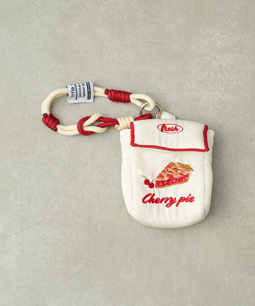 BIRTHDAY BAR（バースデイバー）の「リトルモカストラップミニポーチ（ポーチ・レディース・ネイビー/ホワイト/ホワイト系その他・0）」の17枚目の写真