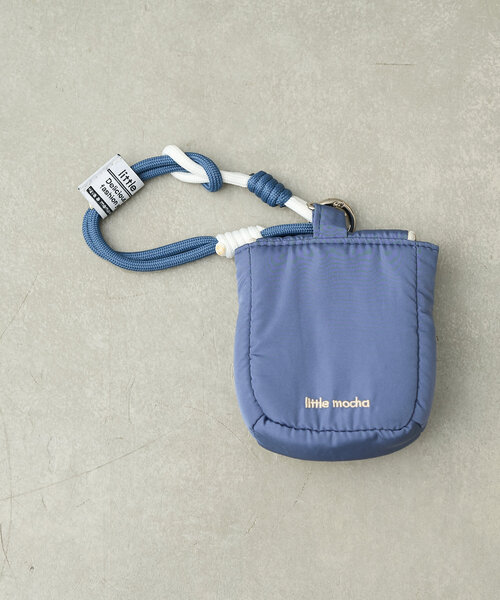 BIRTHDAY BAR（バースデイバー）の「リトルモカストラップミニポーチ（ポーチ・レディース・ネイビー/ホワイト/ホワイト系その他・0）」の14枚目の写真