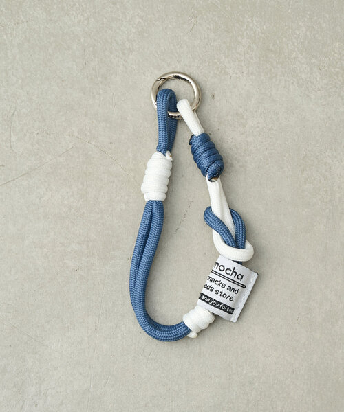 BIRTHDAY BAR（バースデイバー）の「リトルモカストラップミニポーチ（ポーチ・レディース・ネイビー/ホワイト/ホワイト系その他・0）」の11枚目の写真